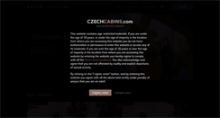 Desktop Screenshot of czechcabins.com